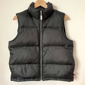 Vintage Polo Jeans Co. Ralph Lauren Black Puffer Vest Down Filled Size Medium